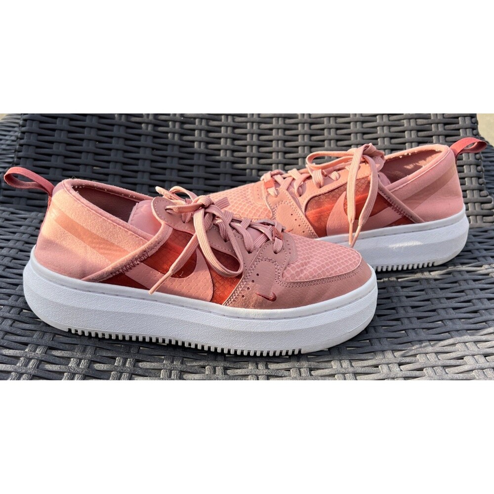NIKE COURT VISION ALTA PLATFORM SNEAKERS Women's 9 Canyon Rust - Picture 3 of 9